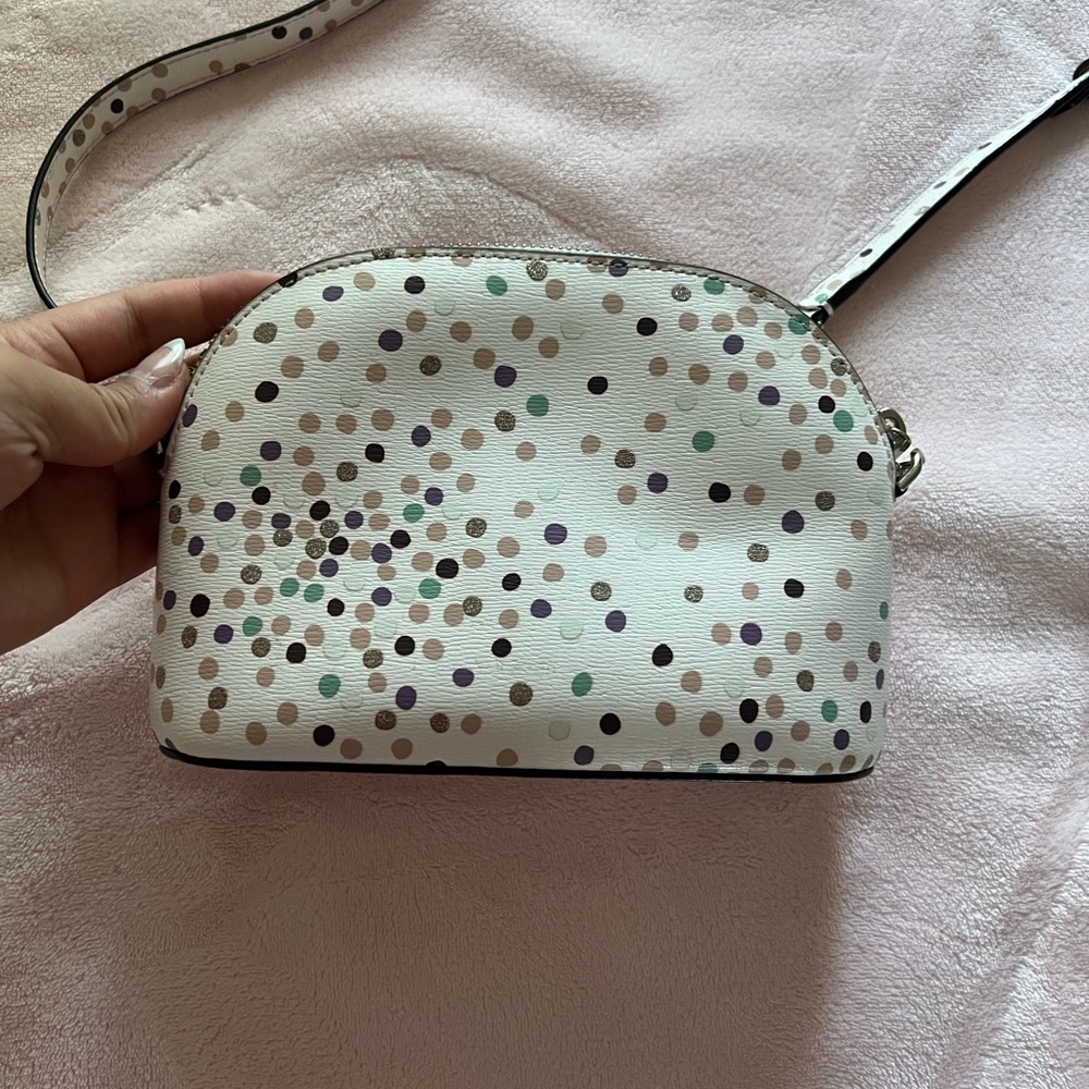 Kate Spade White Polka Dot Women's Bag - Picture 2 of 6